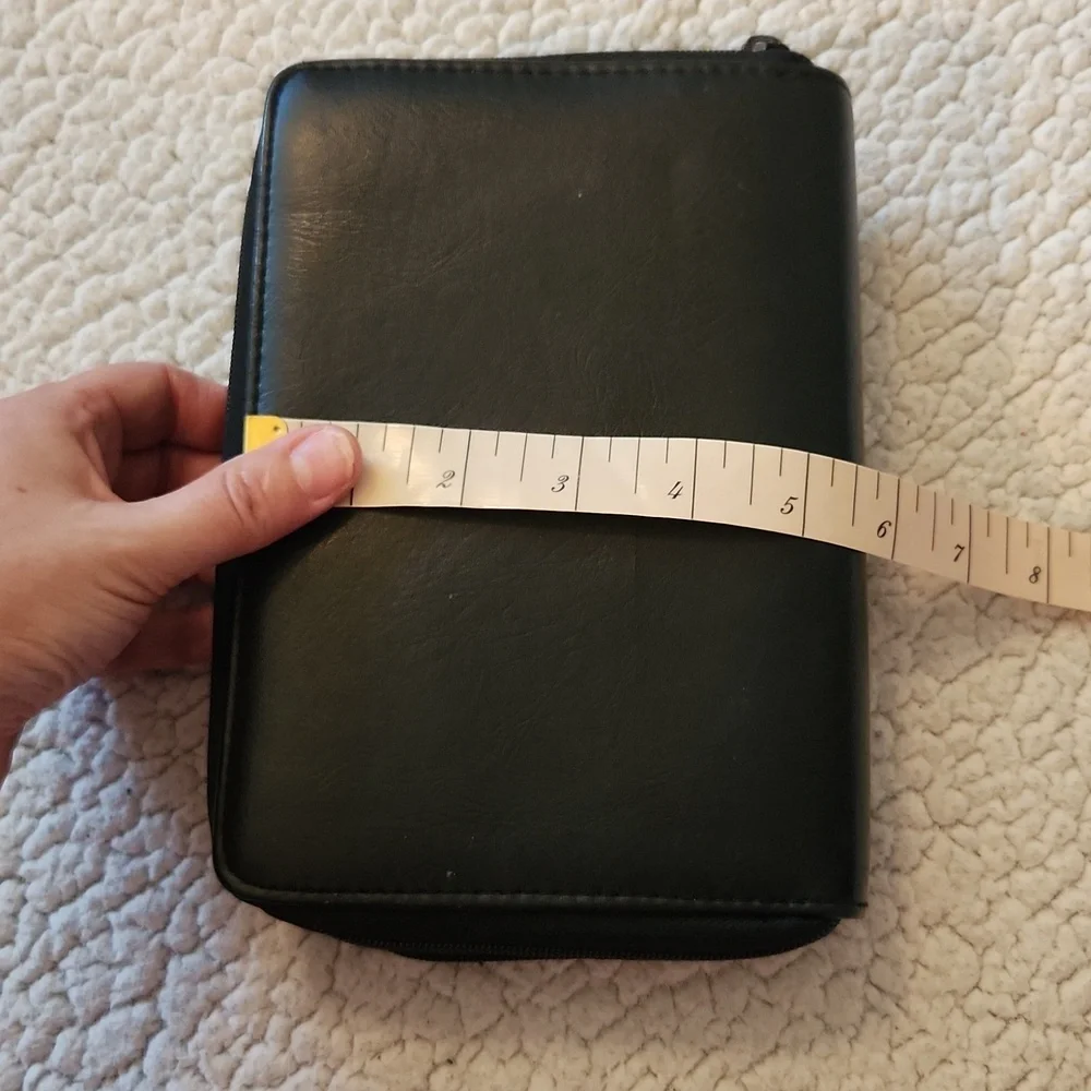 Vintage 90's Philippe Amiel Phone Wallet Organizer Retro Faux Leather